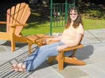 Kid's size Baldwin Adirondack Chair - Our first baby.