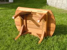 Coffee Table with Baldwin Chair and Ottoman